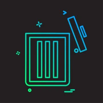 User Interface icon design vector Stock Illustration