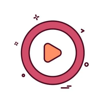 User Interface icon design vector Illustrazione stock