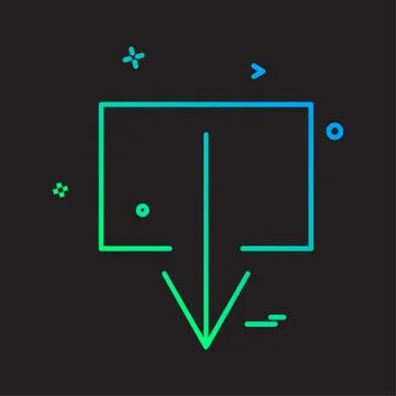 User Interface icon design vector Stock Illustration