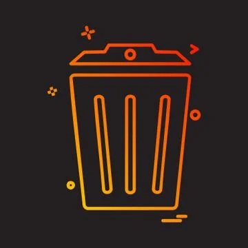 User Interface icon design vector Illustrazione stock