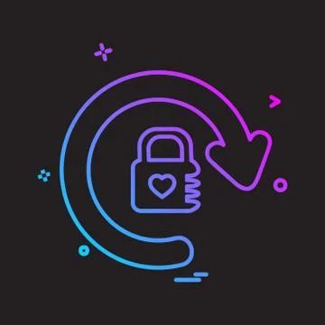 User Interface icon design vector イラスト素材