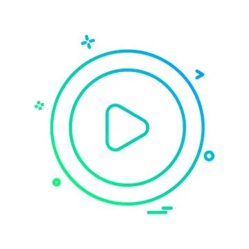 User Interface icon design vector イラスト素材