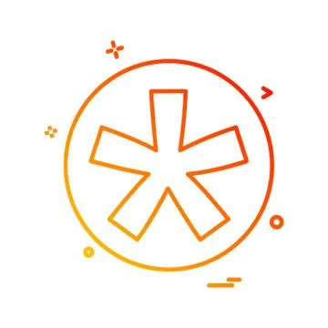 User Interface icon design vector イラスト素材