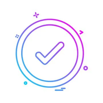 User Interface icon design vector Illustrazione stock