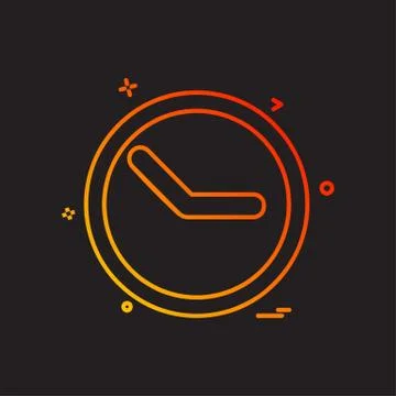 User Interface icon design vector Illustrazione stock