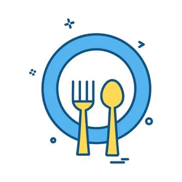 User Interface icon design vector 스톡 일러스트