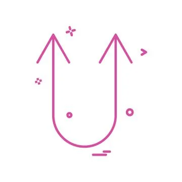 User Interface icon design vector Illustrazione stock