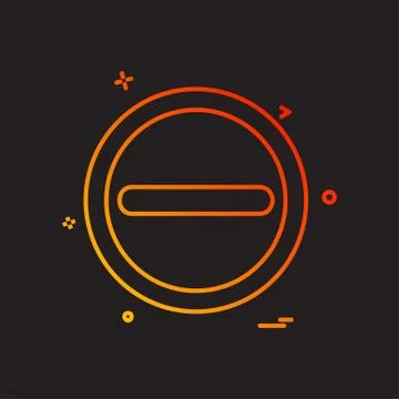 User Interface icon design vector Stockillustratie