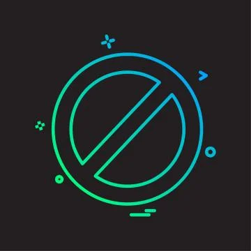 User Interface icon design vector イラスト素材