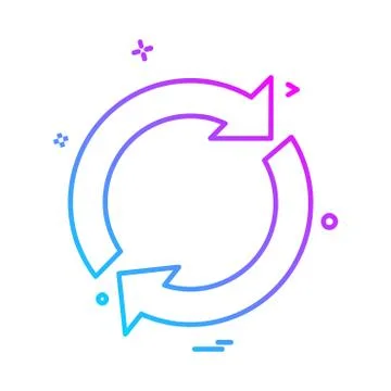 User Interface icon design vector イラスト素材