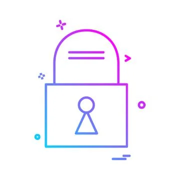 User Interface icon design vector Illustrazione stock