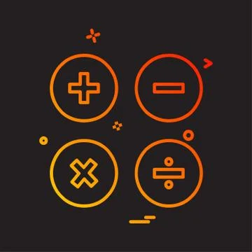 User Interface icon design vector Stock Illustration