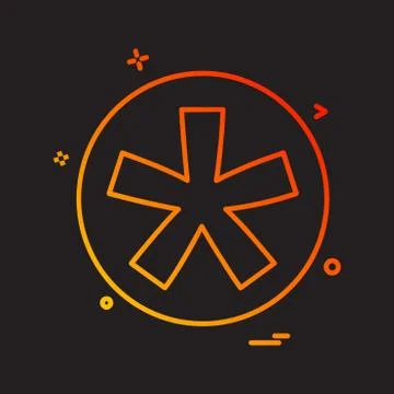 User Interface icon design vector イラスト素材