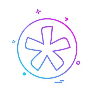 User Interface icon design vector Stock Illustration