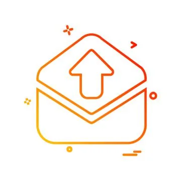 User Interface icon design vector 스톡 일러스트