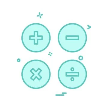 User Interface icon design vector Illustrazione stock