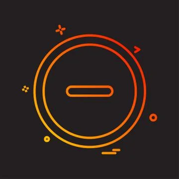 User Interface icon design vector イラスト素材