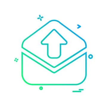 User Interface icon design vector Illustrazione stock