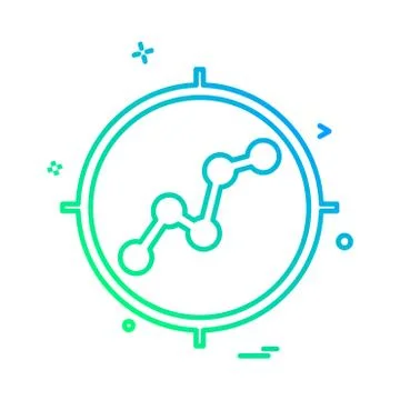 User Interface icon design vector Illustrazione stock