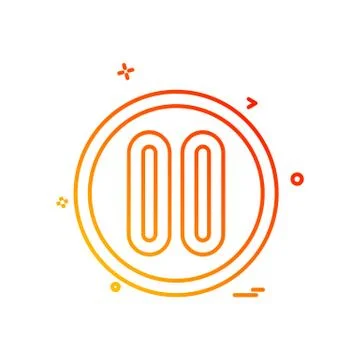 User Interface icon design vector Stock Illustration