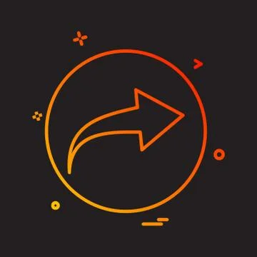 User Interface icon design vector イラスト素材