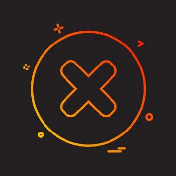 User Interface icon design vector Illustrazione stock