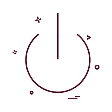 User Interface icon design vector 스톡 일러스트