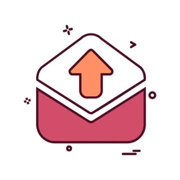 User Interface icon design vector Illustrazione stock