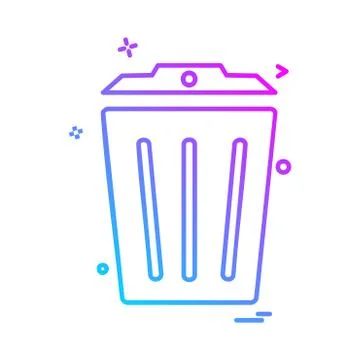 User Interface icon design vector Illustrazione stock