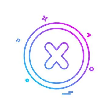 User Interface icon design vector Illustrazione stock