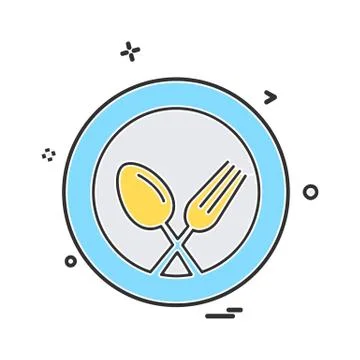 User Interface icon design vector 库存插图