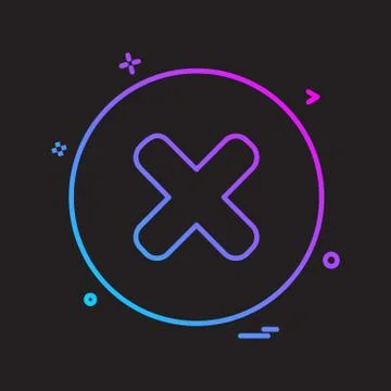 User Interface icon design vector Illustrazione stock