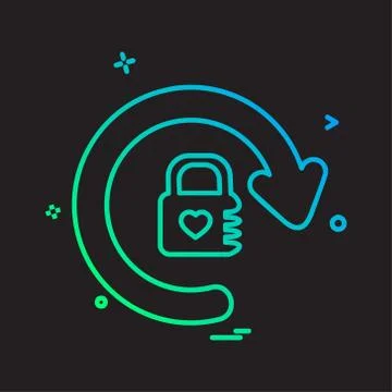 User Interface icon design vector Stock Illustration