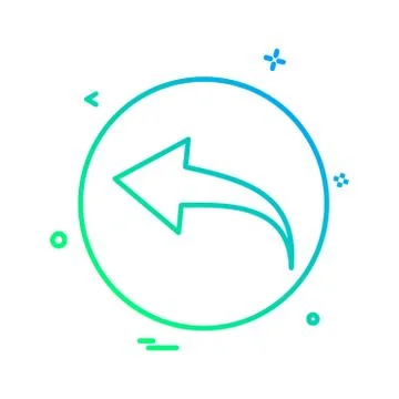 User Interface icon design vector イラスト素材