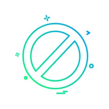 User Interface icon design vector 스톡 일러스트