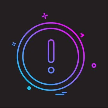 User Interface icon design vector Illustrazione stock