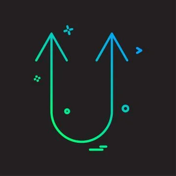 User Interface icon design vector 库存插图