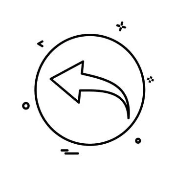 User Interface icon design vector Illustrazione stock