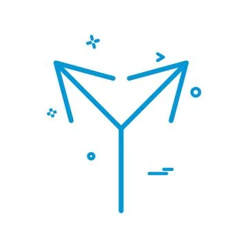 User Interface icon design vector Illustrazione stock