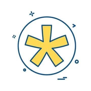 User Interface icon design vector イラスト素材