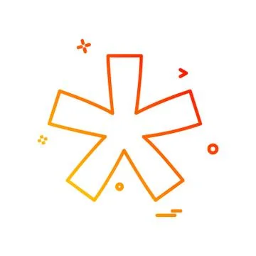 User Interface icon design vector イラスト素材