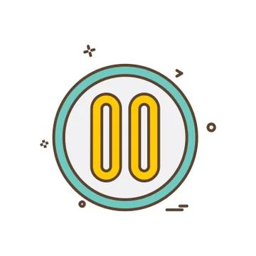 User Interface icon design vector Stock Illustration