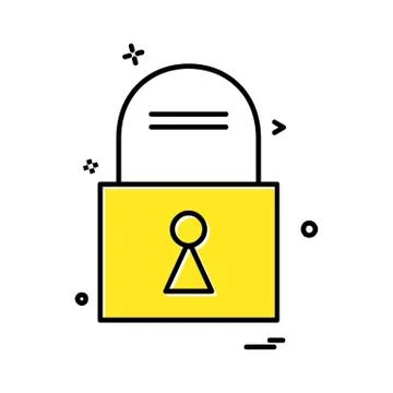 User Interface icon design vector Illustrazione stock