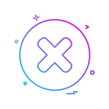 User Interface icon design vector Illustrazione stock