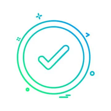 User Interface icon design vector Illustrazione stock