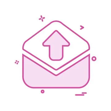 User Interface icon design vector Illustrazione stock