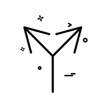 User Interface icon design vector Illustrazione stock