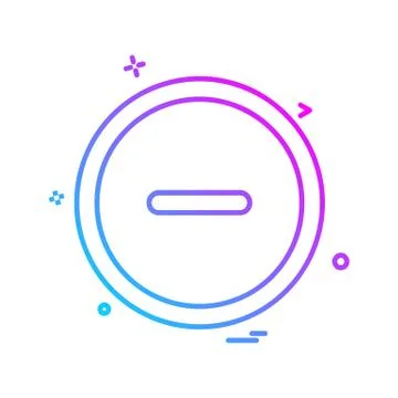User Interface icon design vector イラスト素材