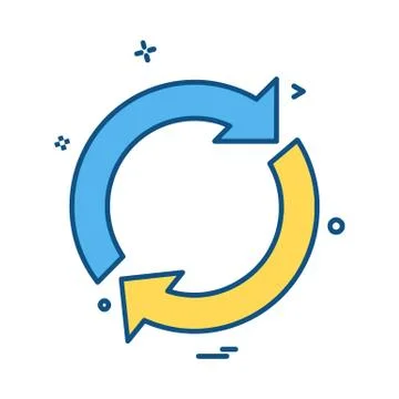 User Interface icon design vector Illustrazione stock