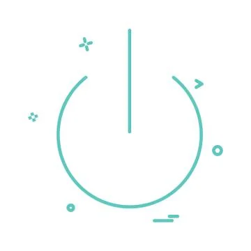 User Interface icon design vector イラスト素材